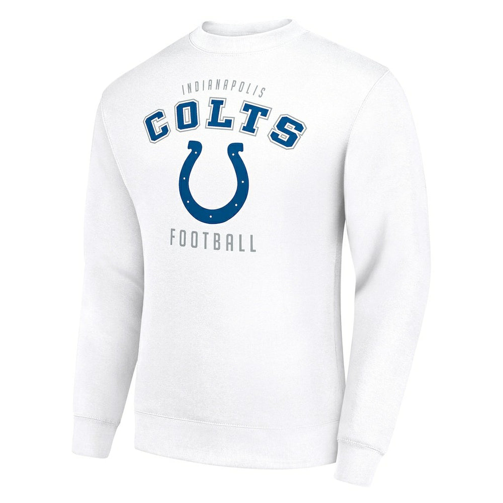 Indianapolis Colts Starter Team Logo Pullover Sweatshirt - White cheap