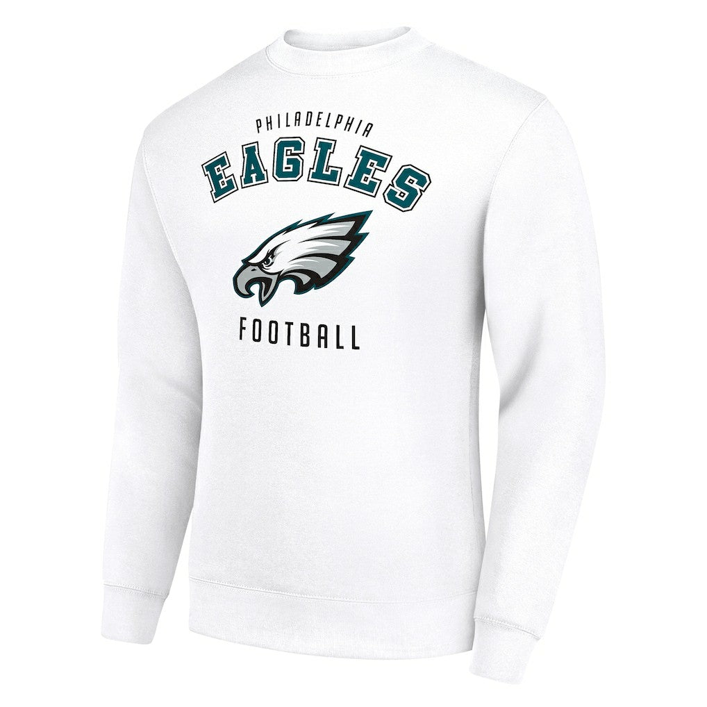 Philadelphia Eagles Starter Team Logo Pullover Sweatshirt - White online