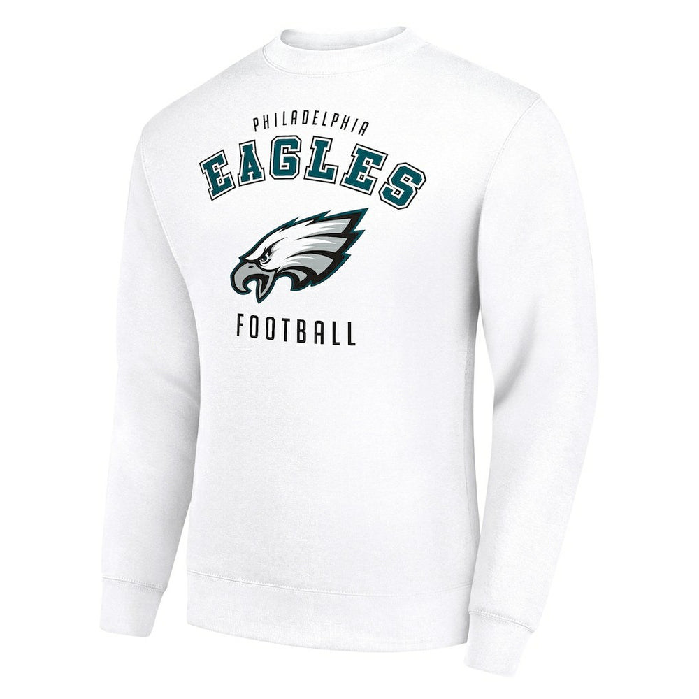 Philadelphia Eagles Starter Team Logo Pullover Sweatshirt - White online
