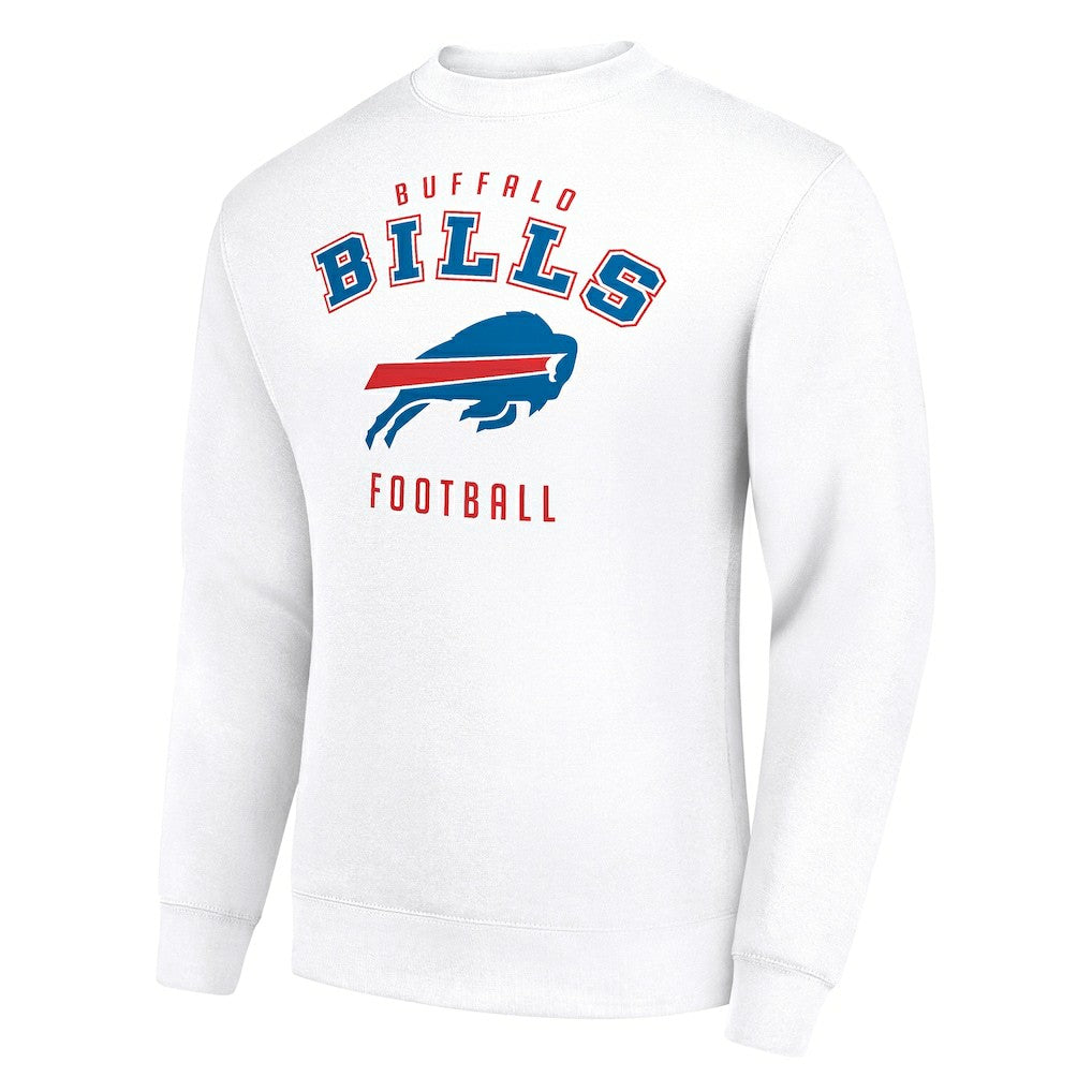 Buffalo Bills Starter Team Logo Pullover Sweatshirt - White cheap