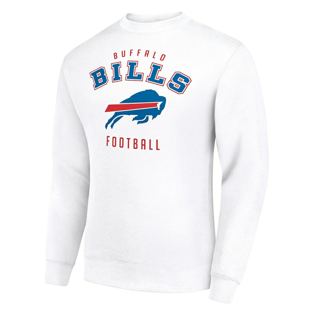 Buffalo Bills Starter Team Logo Pullover Sweatshirt - White cheap