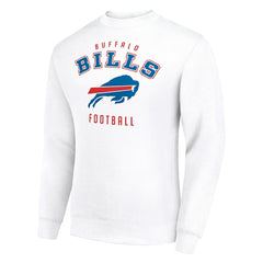 Buffalo Bills Starter Team Logo Pullover Sweatshirt - White cheap