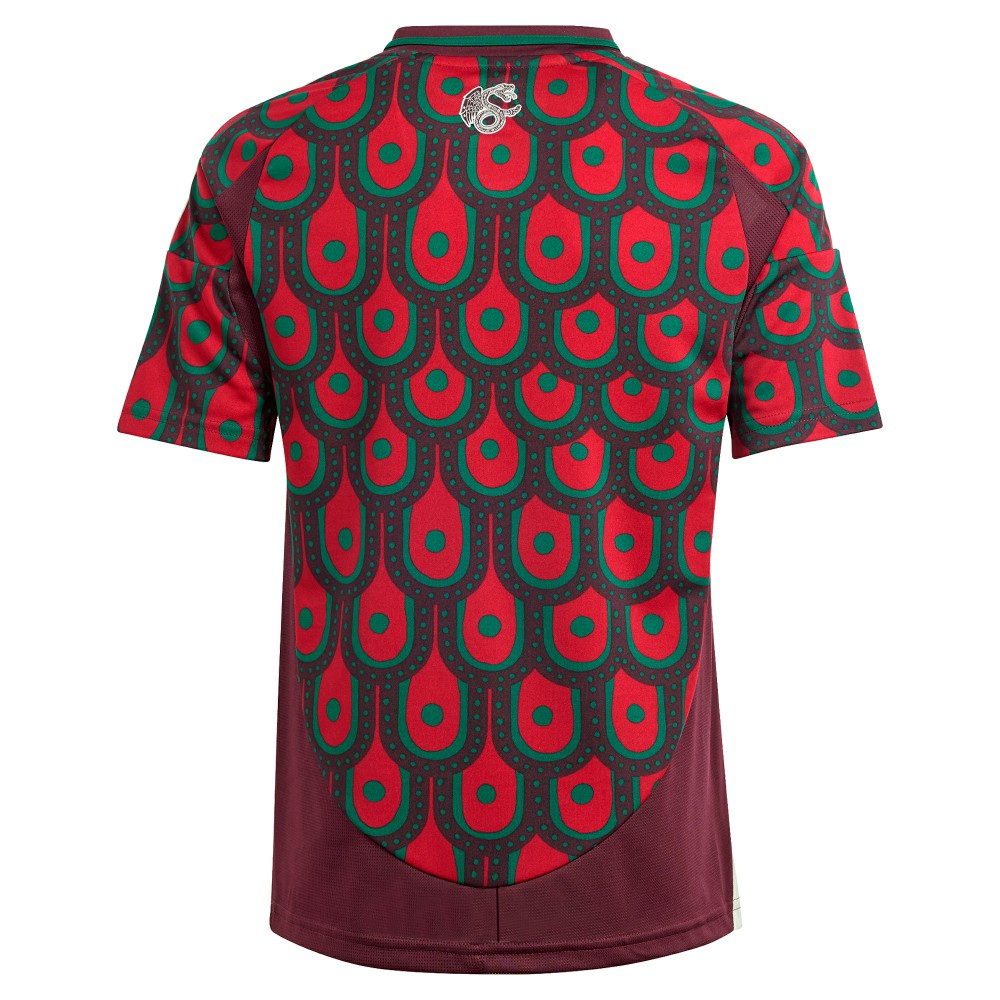 Mexico National Team Youth 2024 Home Replica Jersey - Burgundy shop