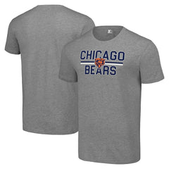 Chicago Bears Starter Team Mesh Print Graphic T-Shirt - Heather Gray outlet