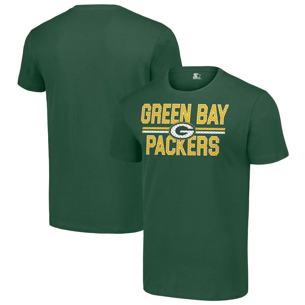 Green Bay Packers Starter Team Mesh Print Graphic T-Shirt - Green outlet