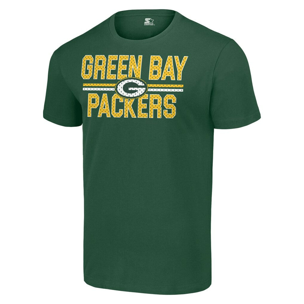 Green Bay Packers Starter Team Mesh Print Graphic T-Shirt - Green outlet