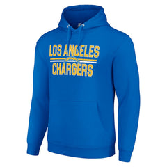 Los Angeles Chargers Starter Unisex Team Mesh Print Graphic Tri-Blend Pullover Hoodie - Royal online