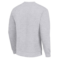 Denver Broncos Starter Team Mesh Print Graphic Pullover Sweatshirt - Heather Gray outlet