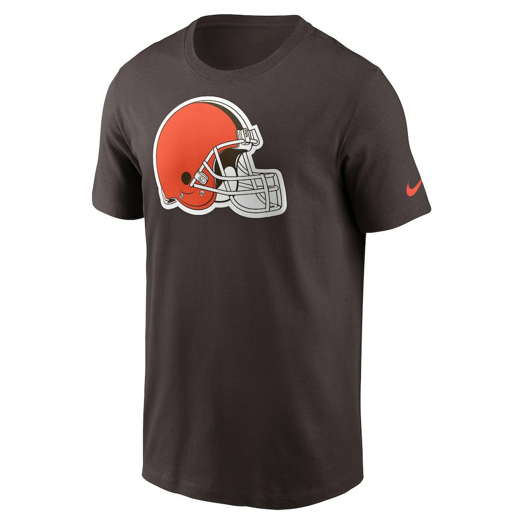 Cleveland Browns Logo Essential T-Shirt - Brown for sale