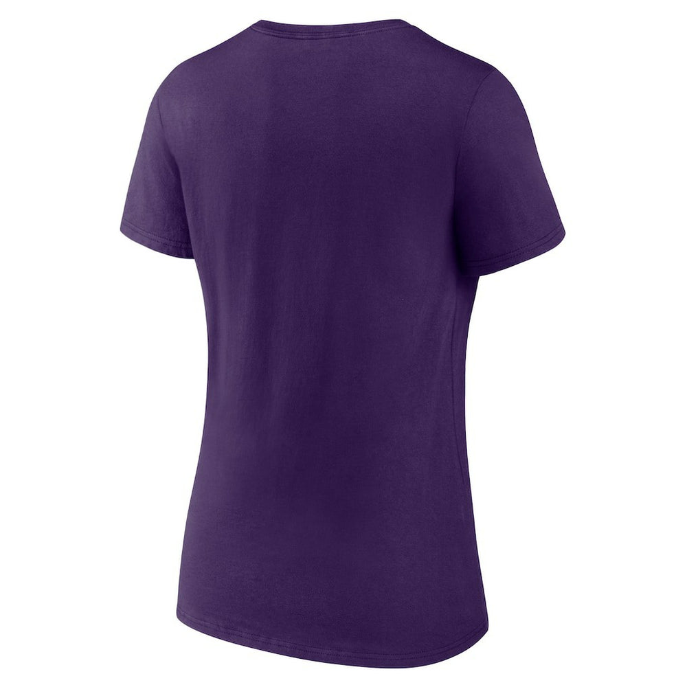 Baltimore Ravens Women's Victory Arch V-Neck T-Shirt - Purple on sale