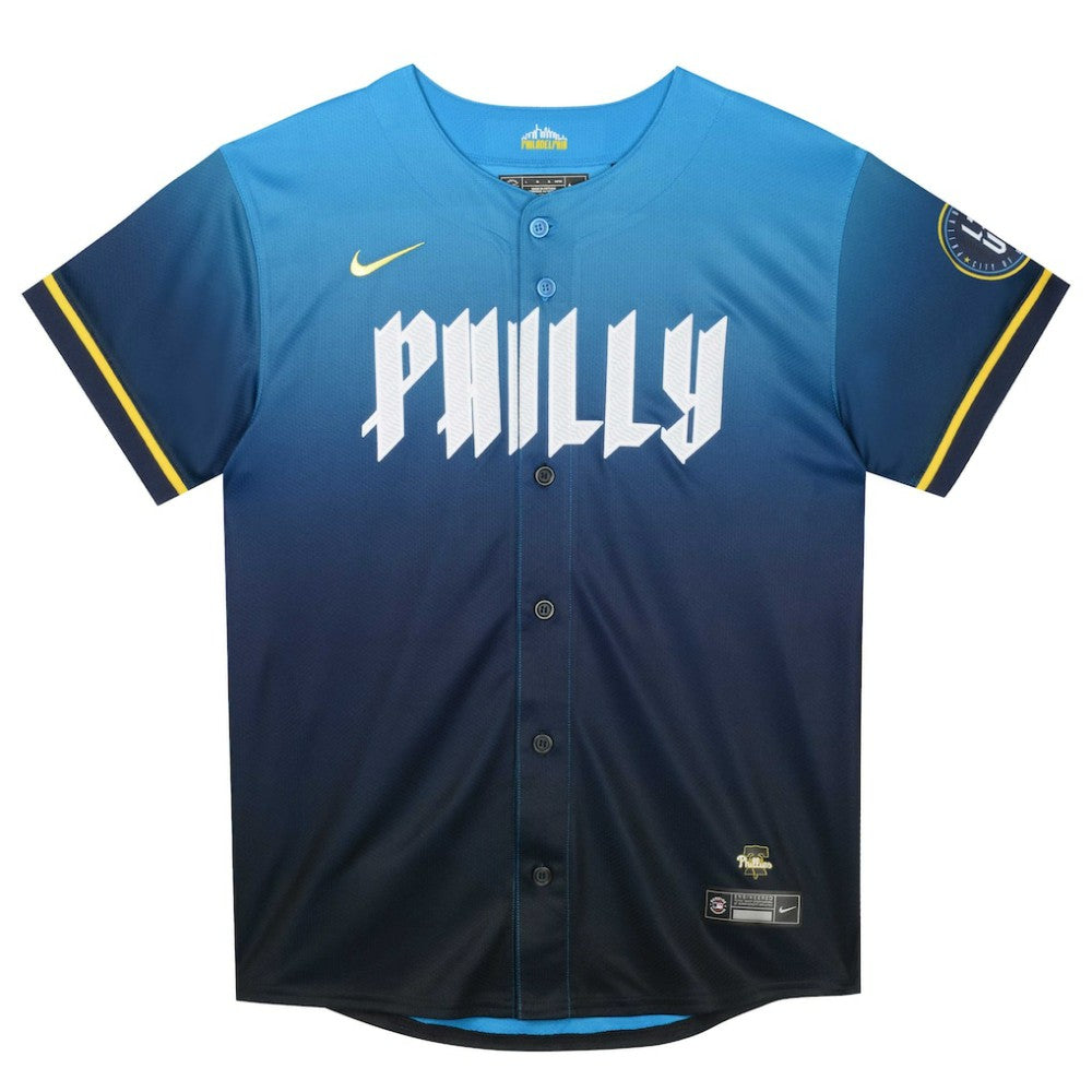Zack Wheeler Philadelphia Phillies Preschool 2024 City Connect Limited Player Jersey Blue