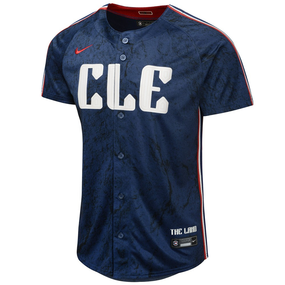 Jose Ramirez Cleveland Guardians Youth 2024 City Connect Limited Jersey Navy