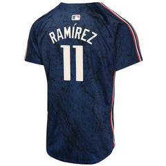 Jose Ramirez Cleveland Guardians Youth 2024 City Connect Limited Jersey Navy