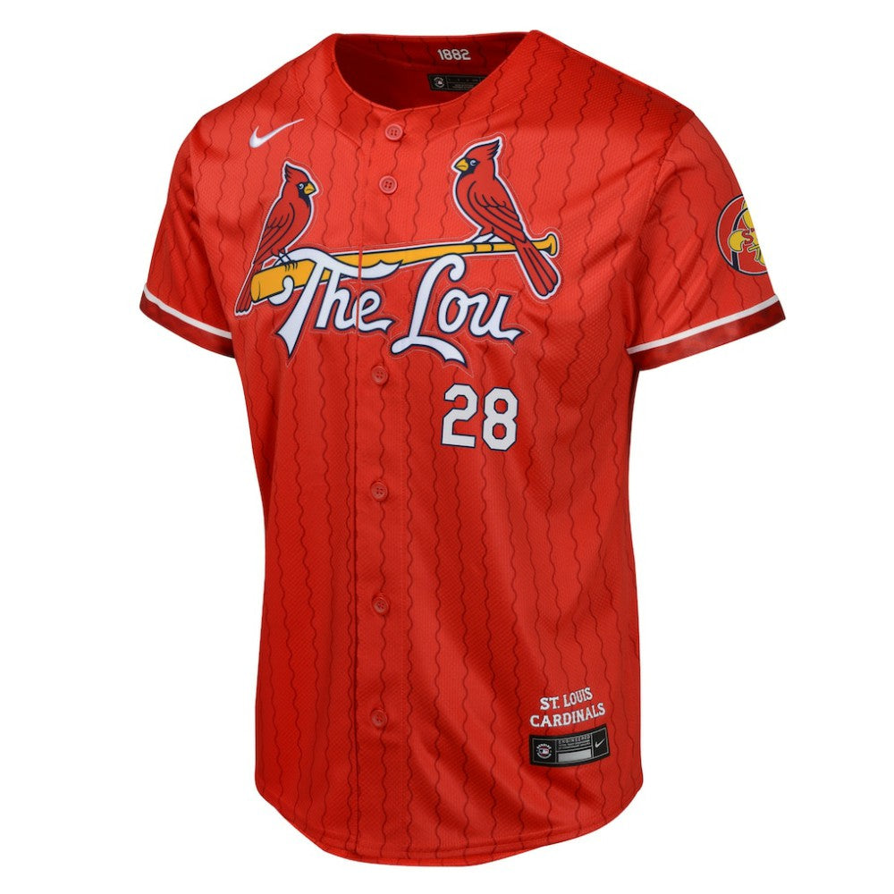Nolan Arenado St. Louis Cardinals Youth 2024 City Connect Limited Player Jersey Red