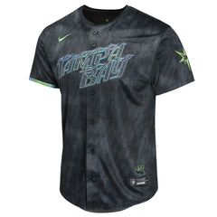 Shane McClanahan Tampa Bay Rays Youth 2024 City Connect Limited Player Jersey Charcoal