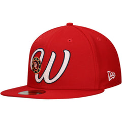 Washington Nationals  Duo Logo 2.0 59FIFTY Fitted Hat Red