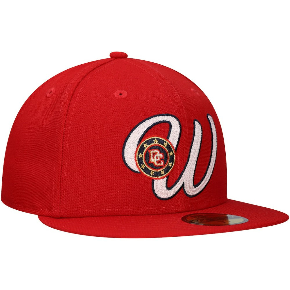 Washington Nationals  Duo Logo 2.0 59FIFTY Fitted Hat Red