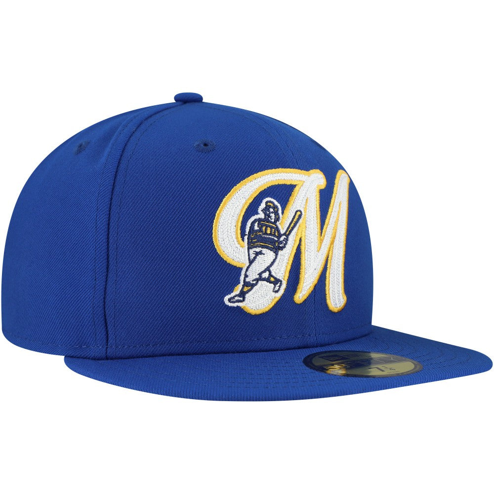 Milwaukee Brewers  Duo Logo 2.0 59FIFTY Fitted Hat Royal