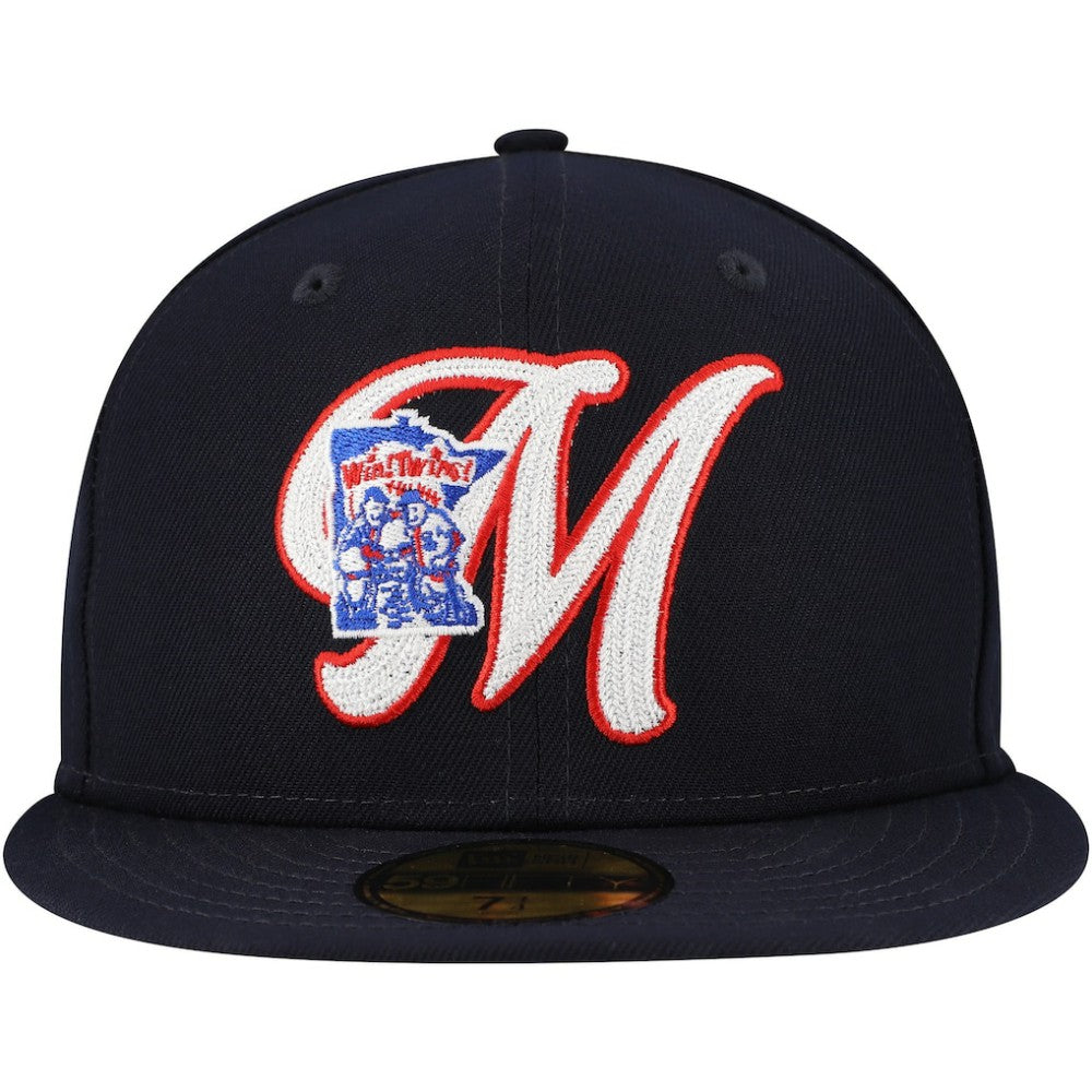 Minnesota Twins  Duo Logo 2.0 59FIFTY Fitted Hat Navy