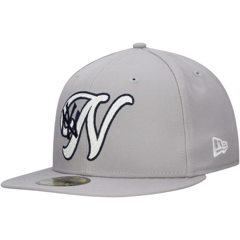 New York Yankees  Duo Logo 2.0 59FIFTY Fitted Hat Gray