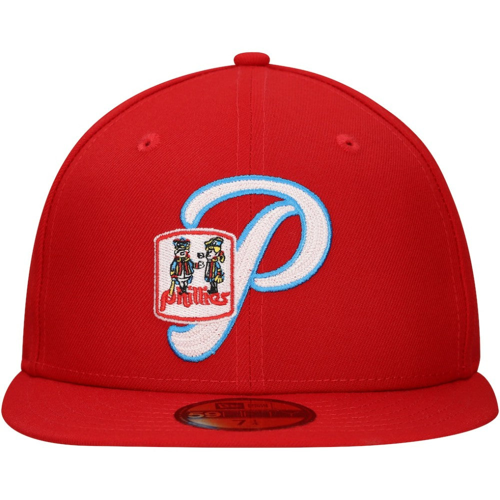 Philadelphia Phillies  Duo Logo 2.0 59FIFTY Fitted Hat Red