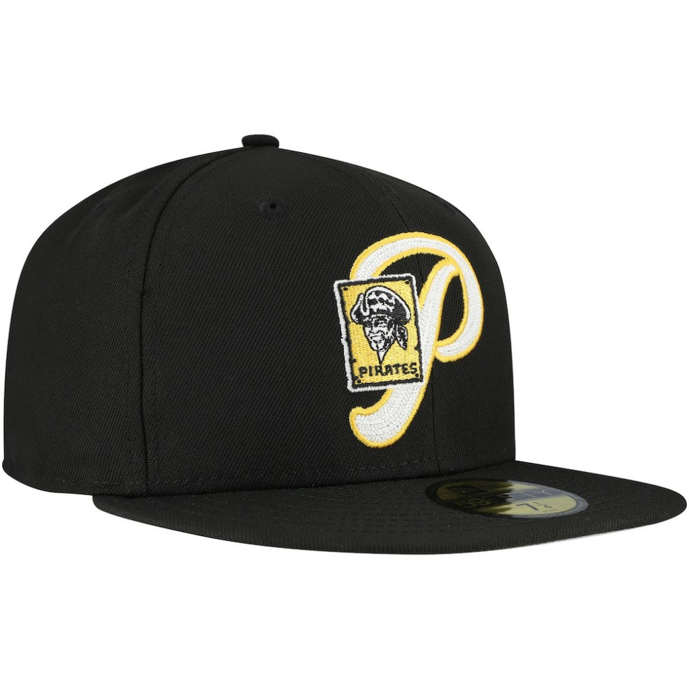 Pittsburgh Pirates  Duo Logo 2.0 59FIFTY Fitted Hat Black