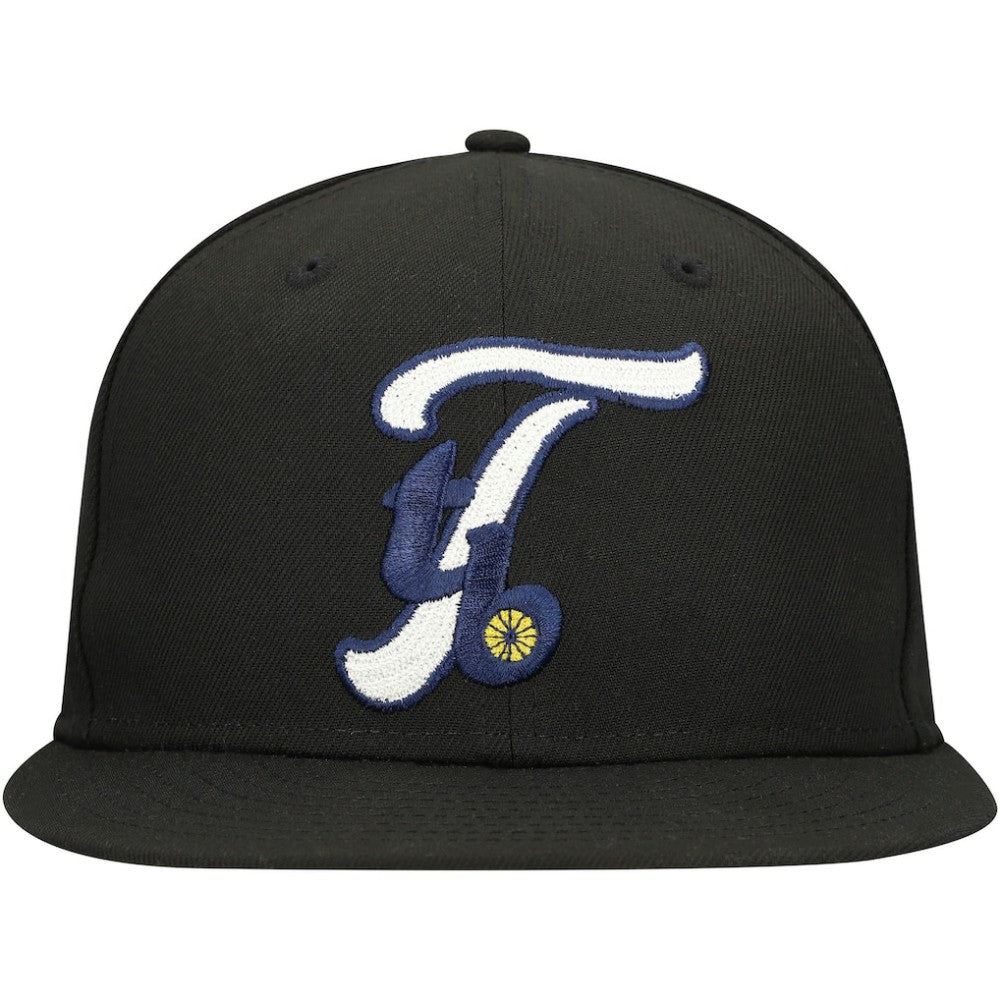 Tampa Bay Rays  Duo Logo 2.0 59FIFTY Fitted Hat Black