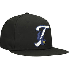Tampa Bay Rays  Duo Logo 2.0 59FIFTY Fitted Hat Black
