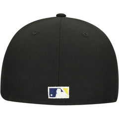 Tampa Bay Rays  Duo Logo 2.0 59FIFTY Fitted Hat Black
