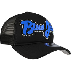 Toronto Blue Jays Retro Bold A-Frame Trucker 9FORTY Adjustable Hat Black