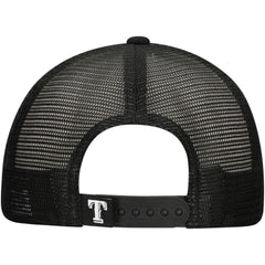 Texas Rangers Retro Bold A-Frame Trucker 9FORTY Adjustable Hat Black