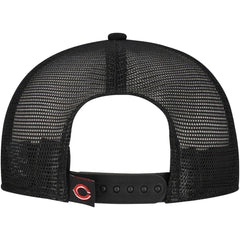 Cincinnati Reds Retro Bold A-Frame Trucker 9FORTY Adjustable Hat Black