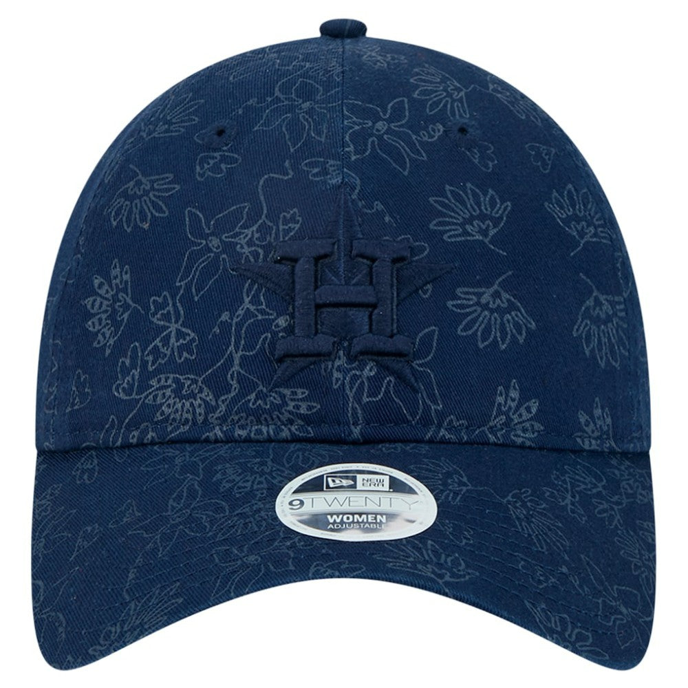 Houston Astros Women's Tonal Floral 9TWENTY Adjustable Hat Navy