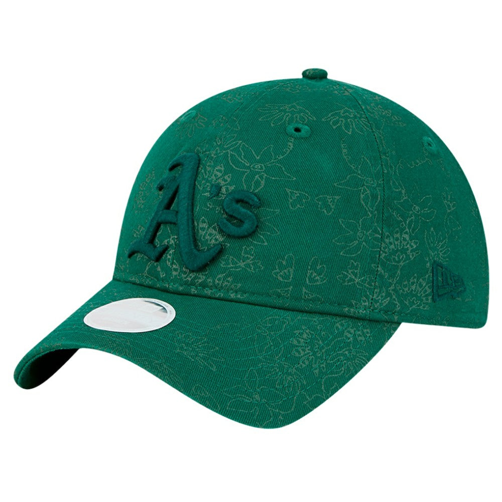 Athletics Women's Tonal Floral 9TWENTY Adjustable Hat Green