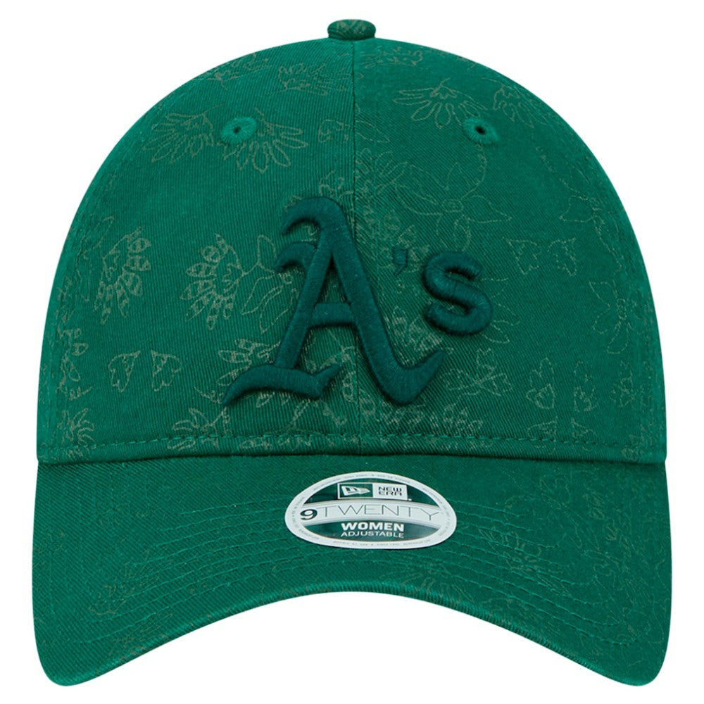 Athletics Women's Tonal Floral 9TWENTY Adjustable Hat Green