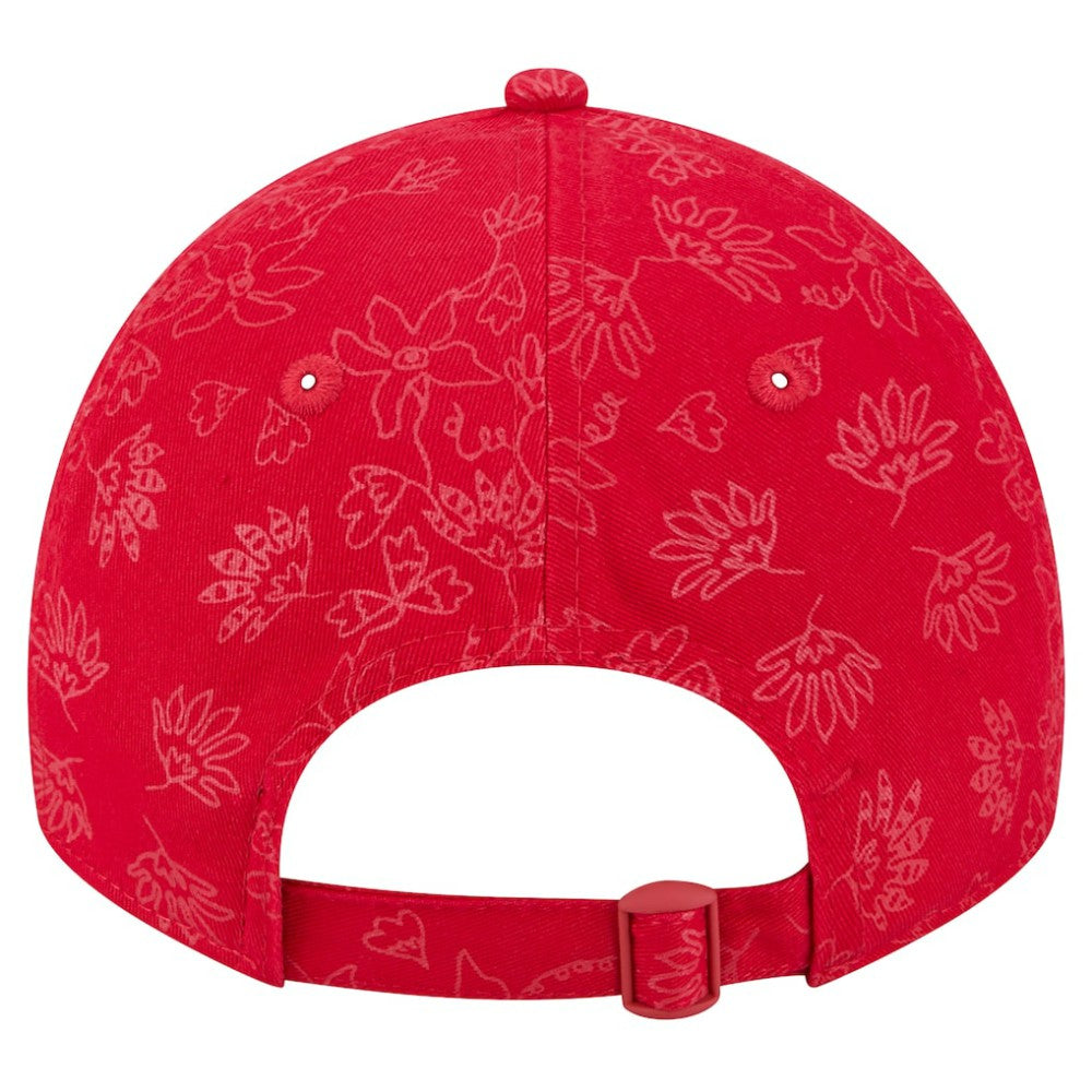 St. Louis Cardinals Women's Tonal Floral 9TWENTY Adjustable Hat Red