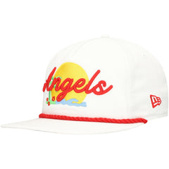 Los Angeles Angels Paradise Golfer Adjustable Hat White