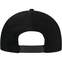 Chicago Cubs Corduroy Filigree Golfer Adjustable Hat Black