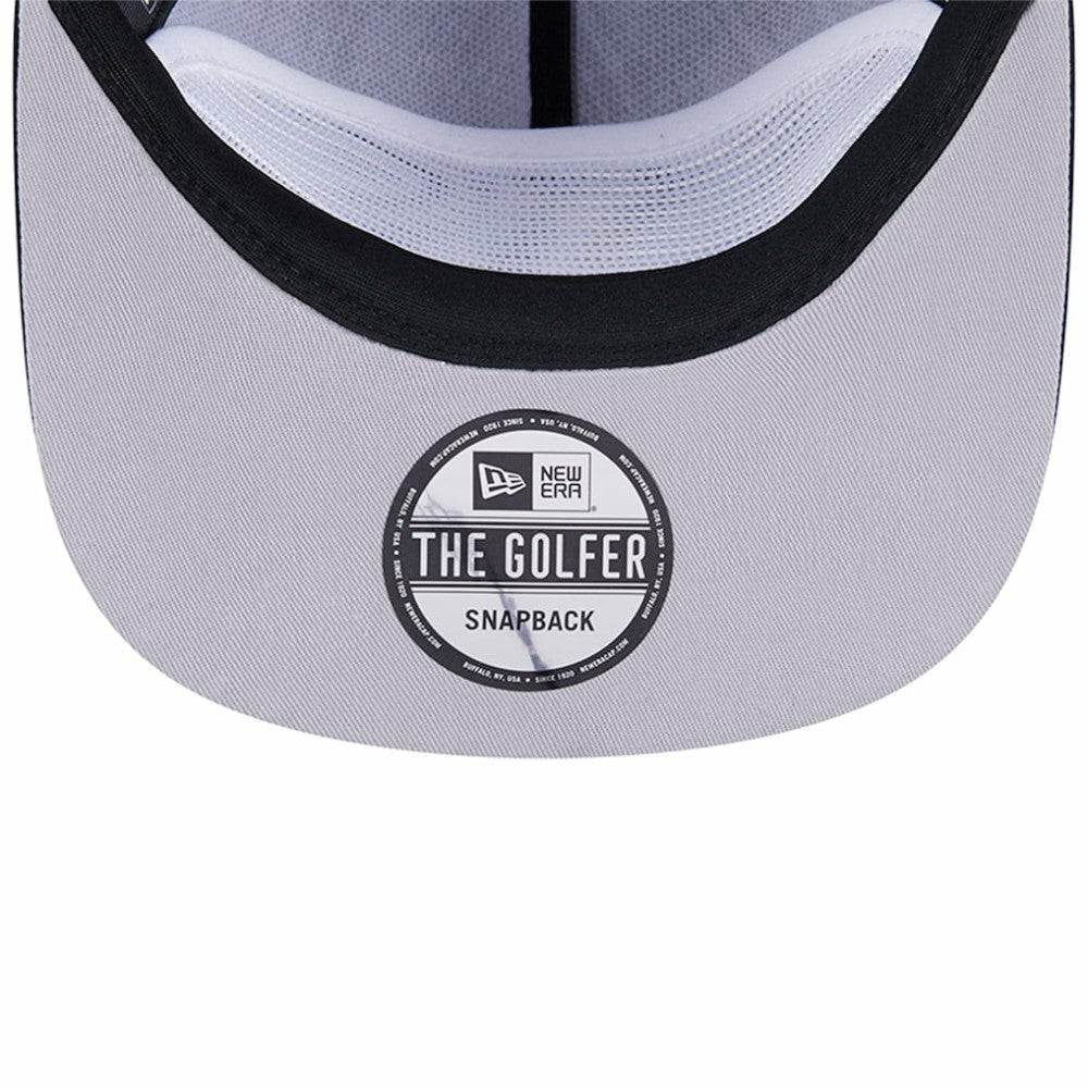 Chicago Cubs Corduroy Filigree Golfer Adjustable Hat Black