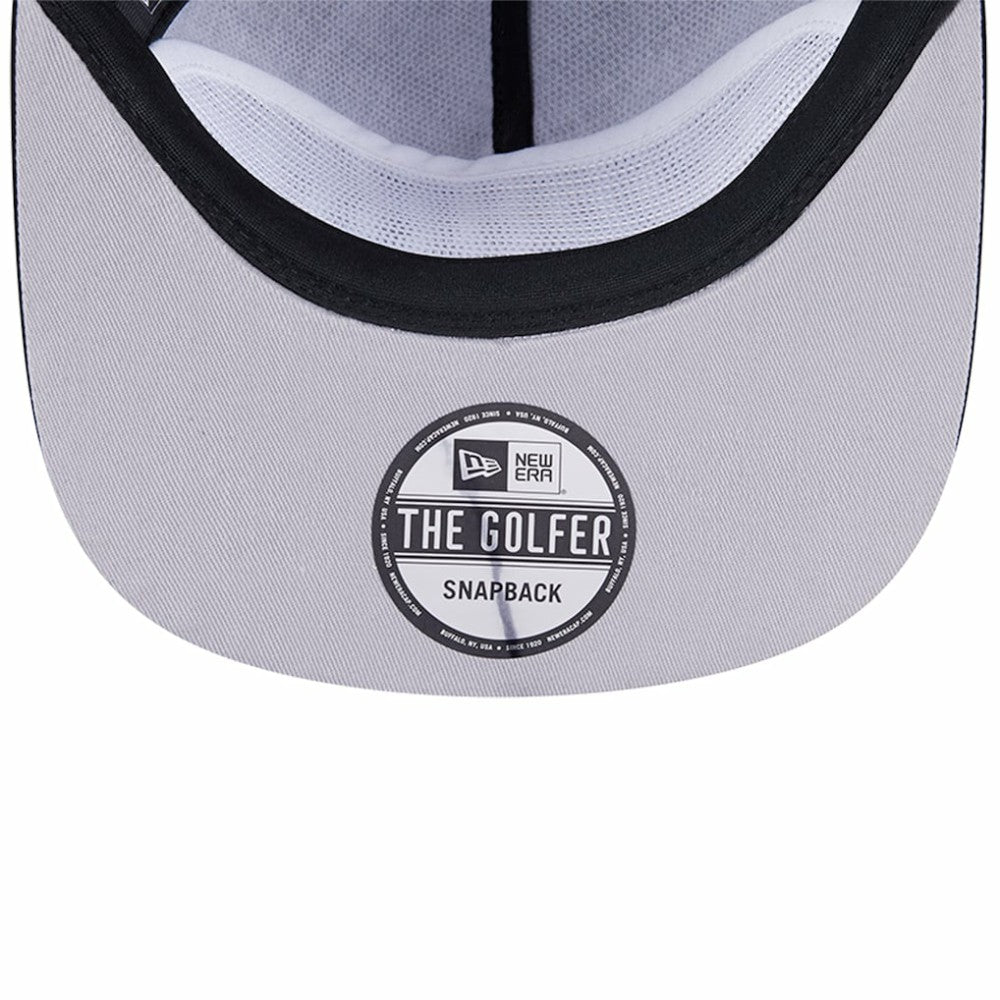 Chicago White Sox Corduroy Filigree Golfer Adjustable Hat Black