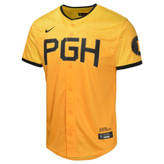 Pittsburgh Pirates Youth City Connect Limited Jersey Gold