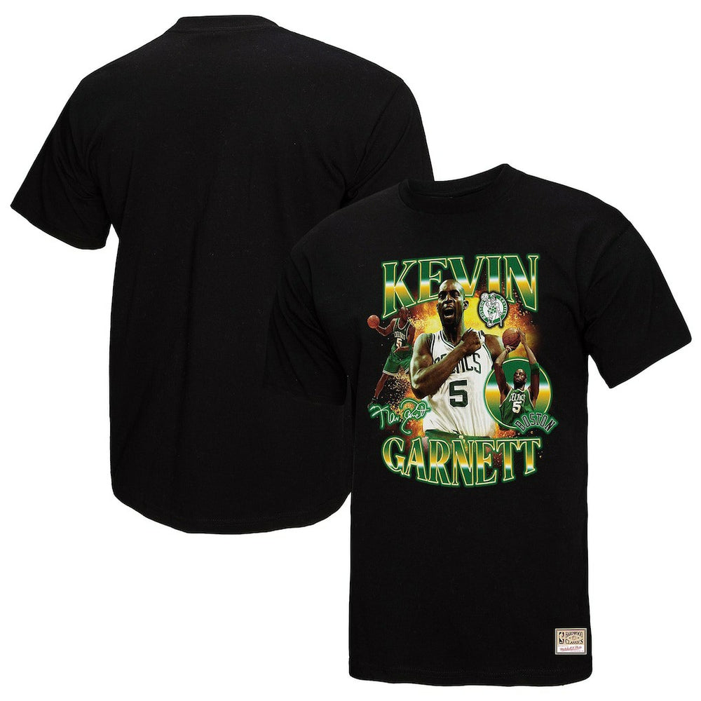 Kevin Garnett Boston Celtics Collage T-Shirt - Black sale