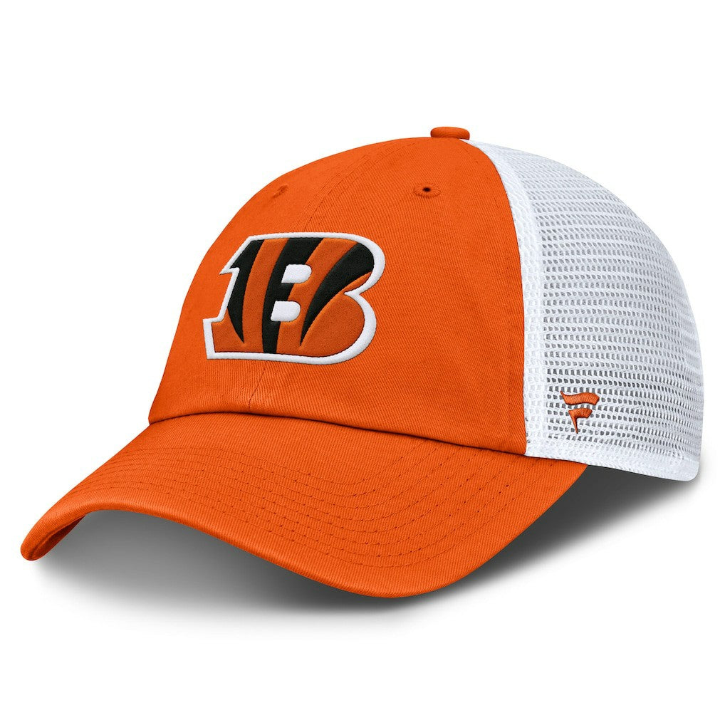Cincinnati Bengals Trucker Adjustable Hat - Orange/White discount