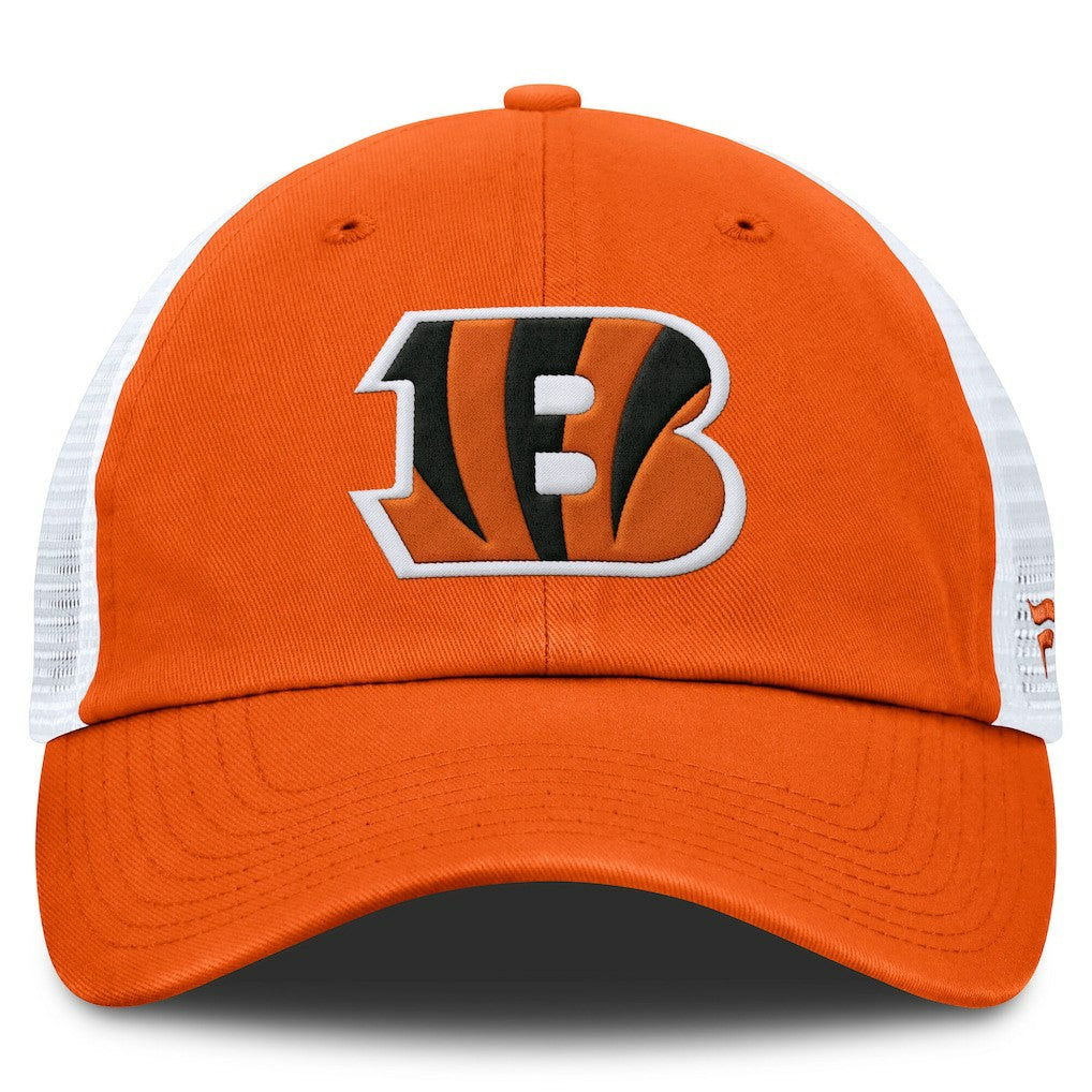 Cincinnati Bengals Trucker Adjustable Hat - Orange/White discount