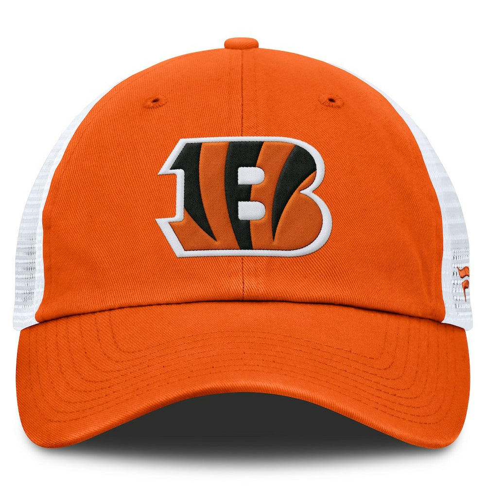 Cincinnati Bengals Trucker Adjustable Hat - Orange/White discount