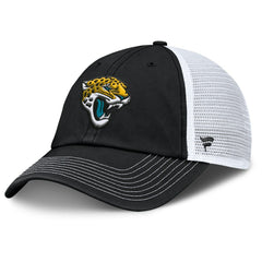Jacksonville Jaguars Trucker Adjustable Hat - Black/White discount