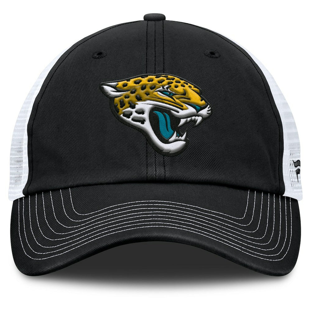 Jacksonville Jaguars Trucker Adjustable Hat - Black/White discount