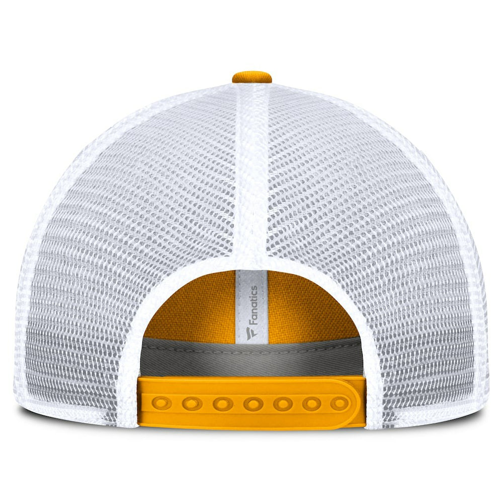 Los Angeles Chargers Trucker Adjustable Hat - Gold/White sale
