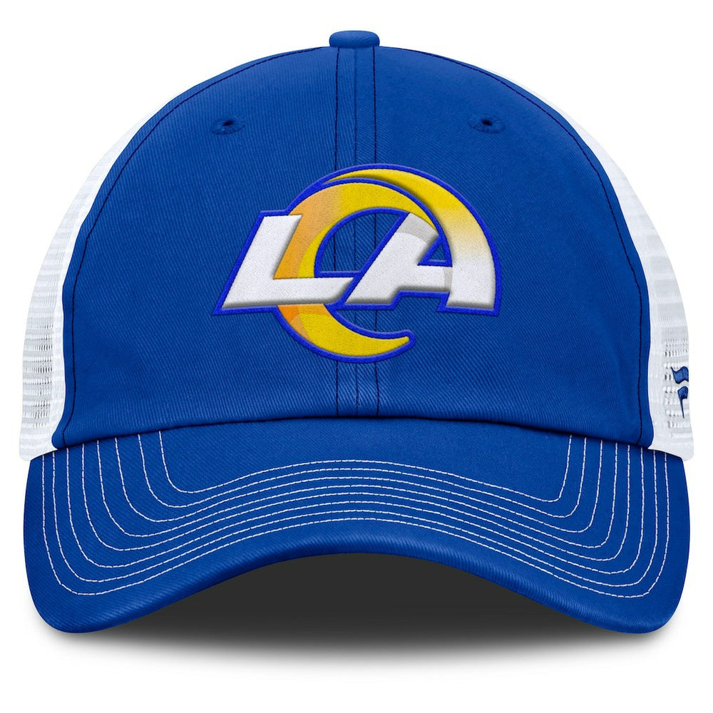 Los Angeles Rams Trucker Adjustable Hat - Royal/White outlet