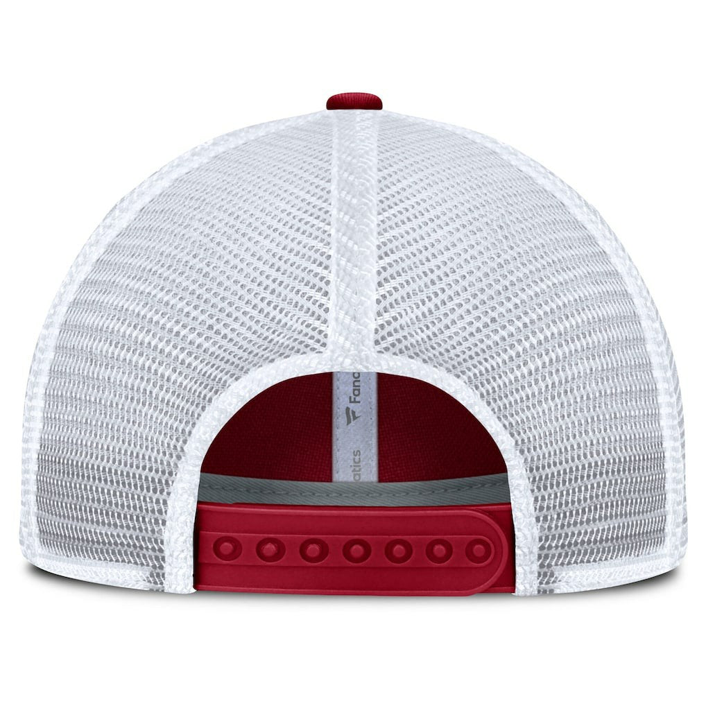 San Francisco 49ers Trucker Adjustable Hat - Scarlet/White discount